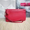Korean Style Genuine Leather Multi-Functional Women's Wristlet Clutch Wallet