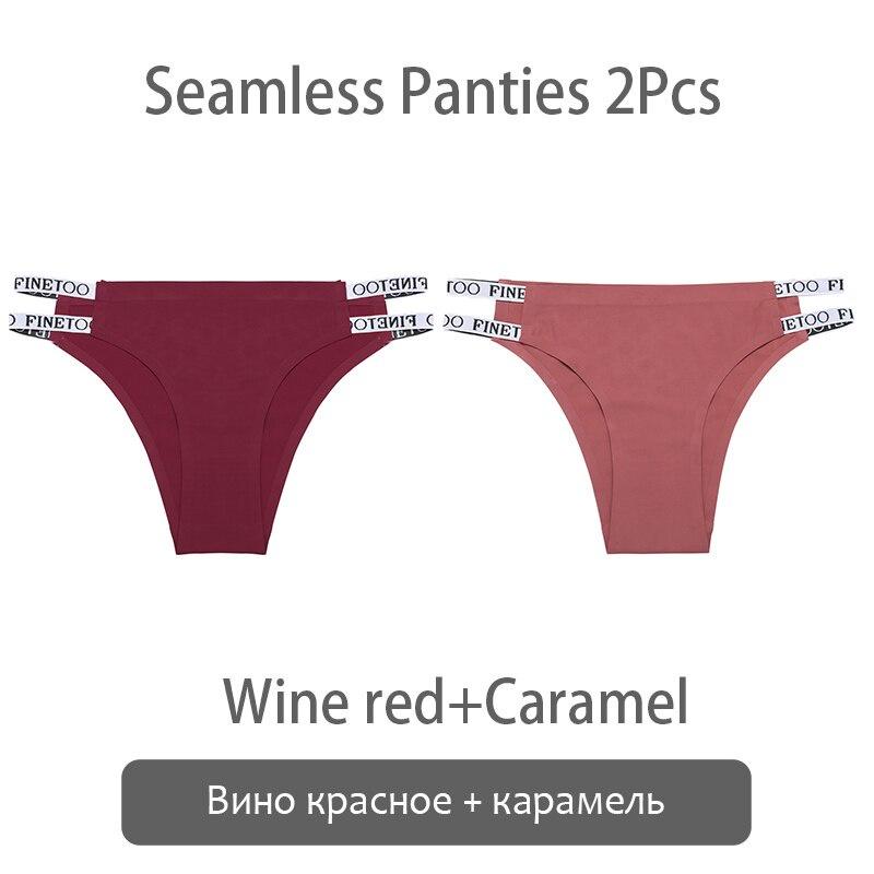 

1/2 шт. бесшовные сексуальные бразильские трусики женские стринги ML женские мягкие трусы гладкое нижнее белье с надписью женское нижнее белье M