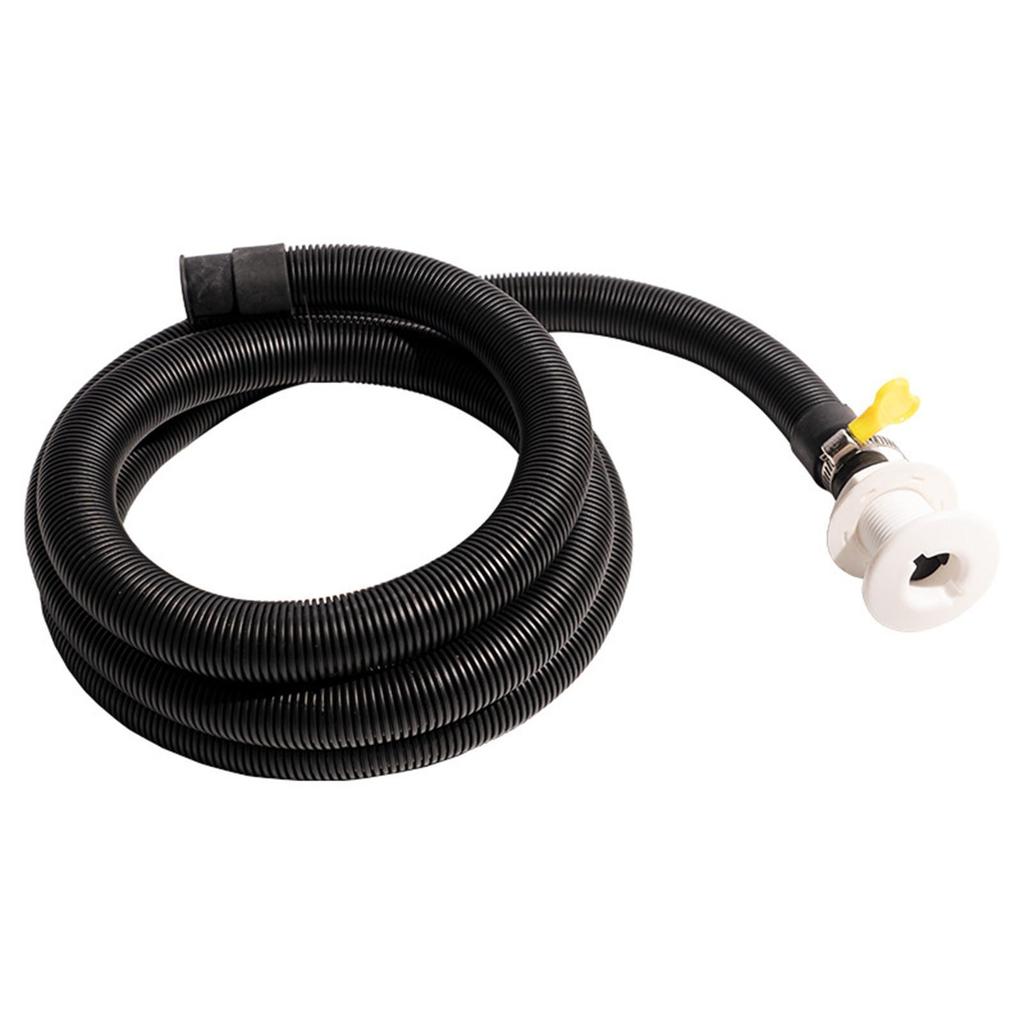 Bilge Pump Hose 3/4-Inch Dia Flexible for 2 Clamps and Thru-Hull Fitting