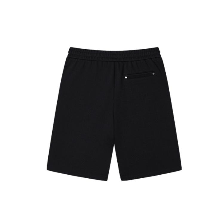 New FILA ORIGINALE Casual Shorts Men's Jet Black F51M519601F-BK