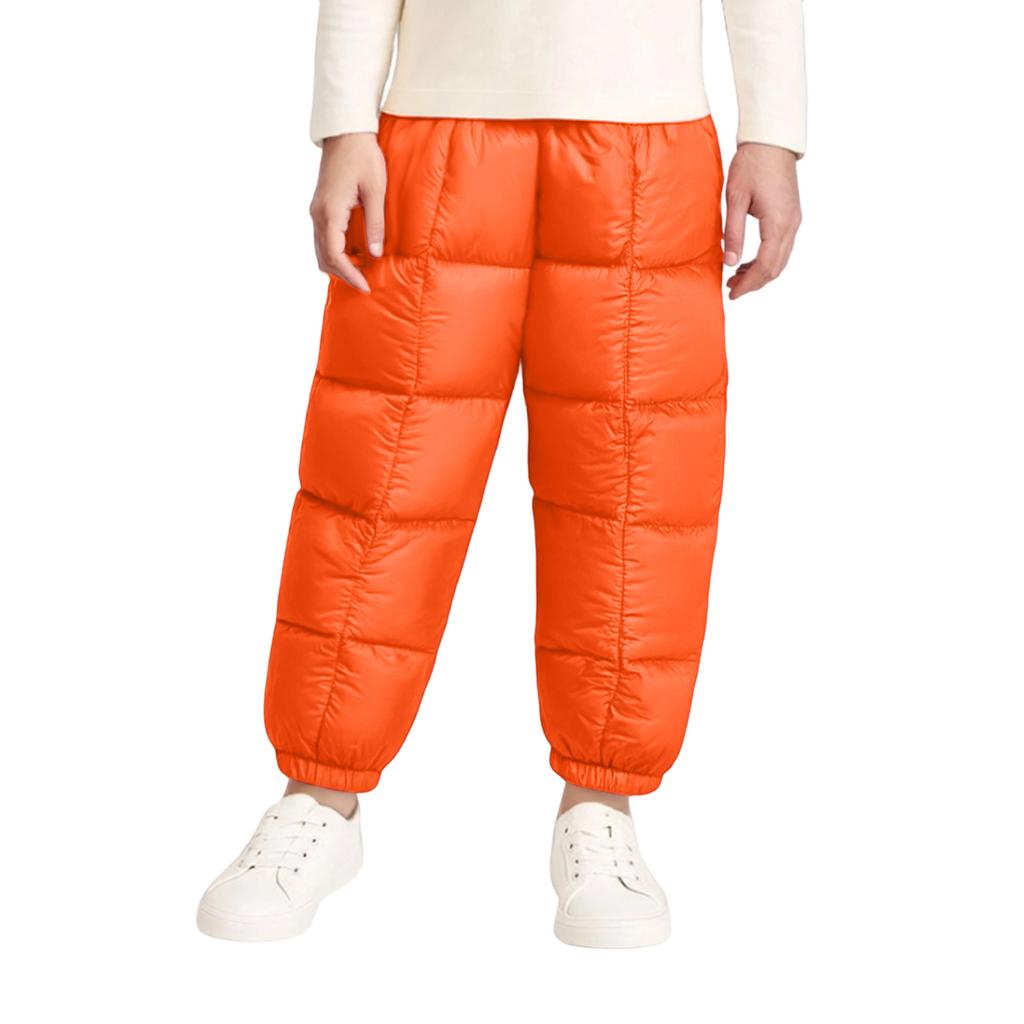 Kids' Pants - Solid Color Quilted Trousers