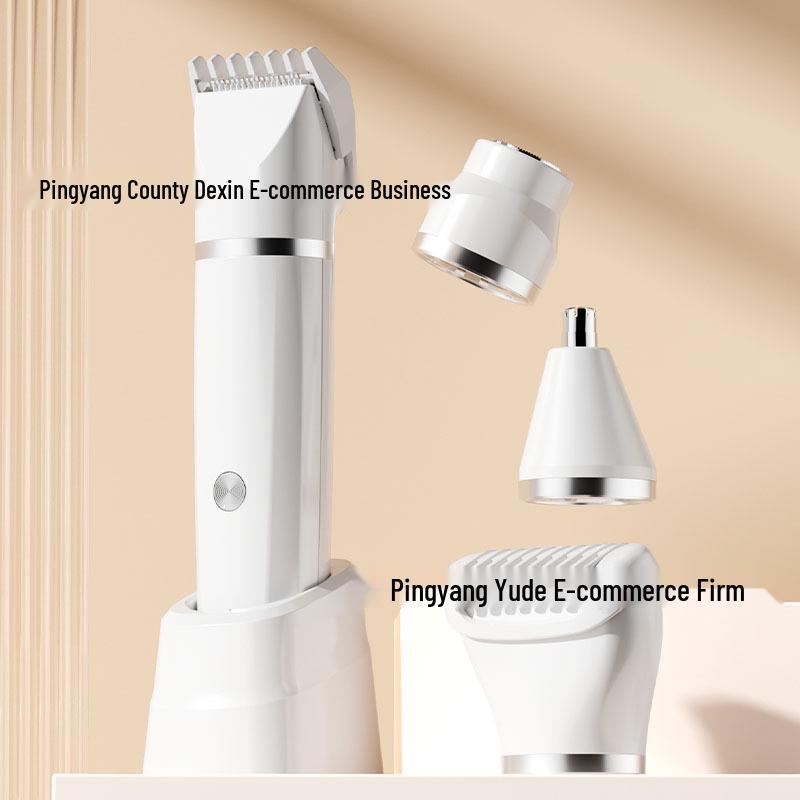 Men's Electric Hair Clipper, Multi-Functional Razor, Washable 3-in-1 Shaver & Hair Remover