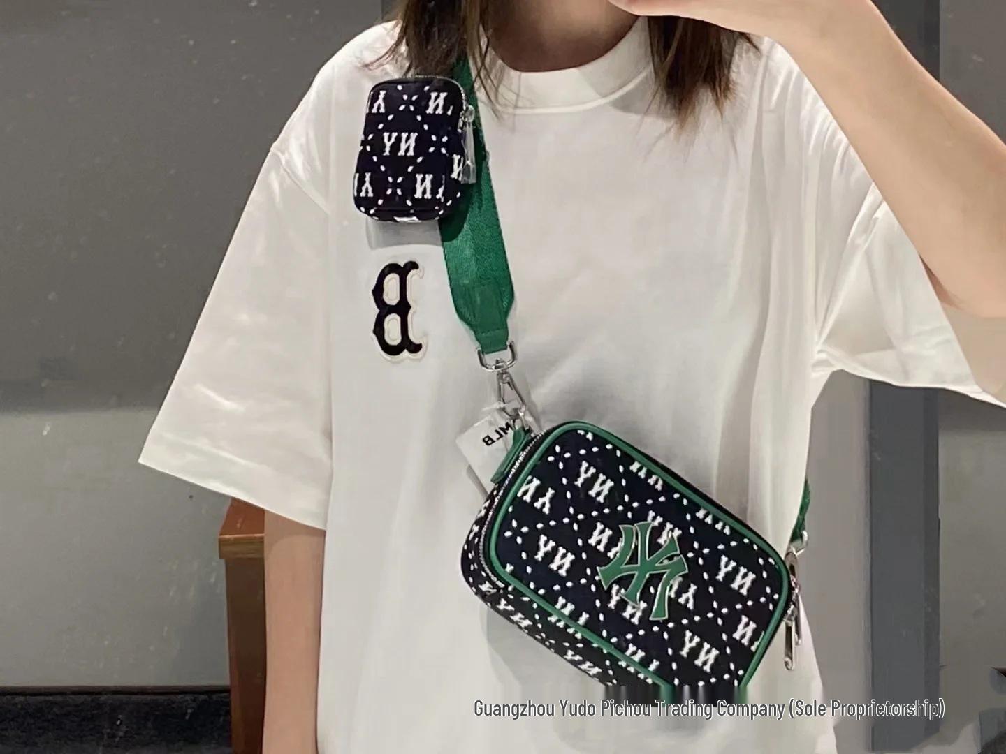 

Korean MLB Monogram Diamond Tote: Versatile Women s Handbag & Crossbody