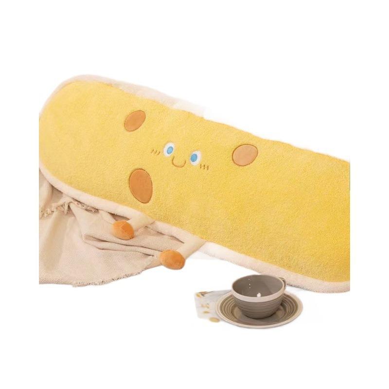 Adorable Cheese Body Pillow for Girls - Side Sleeper, Leg-Clamp, Bed Rest & Back Support