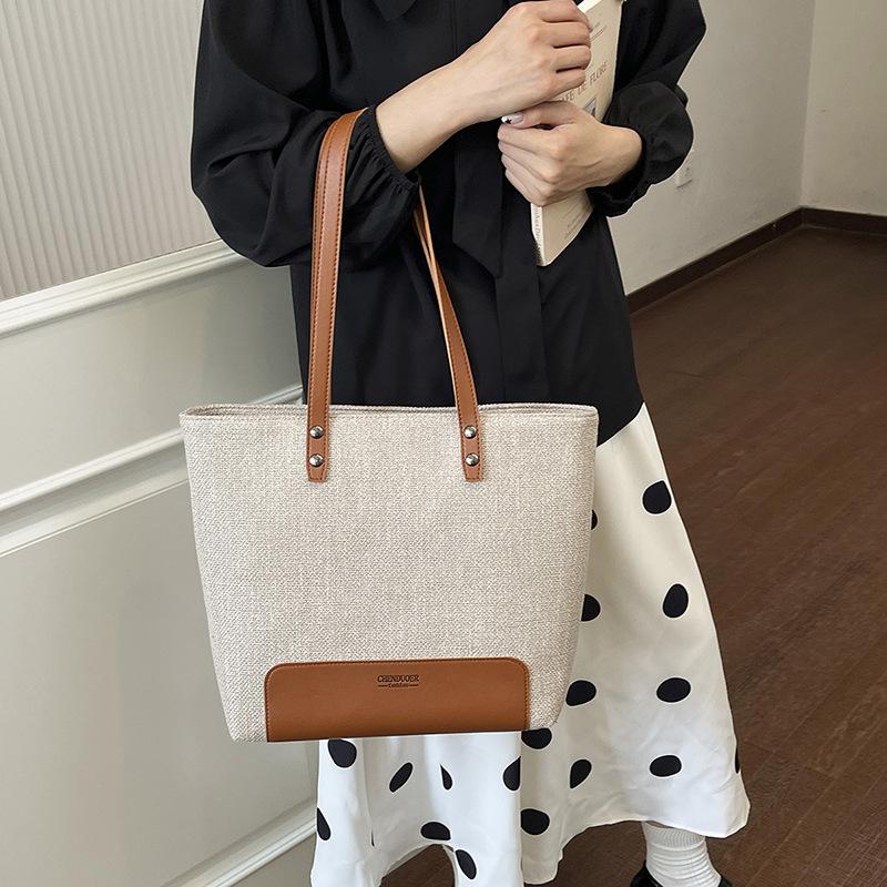 Korean Style Large Capacity Women's Casual Shoulder Handbag