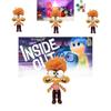 High-quality Inside Out 2 Plush Mind Worker Team Stuffed Toy Doll 25cm Height Short Plush