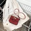 Fashionable Vintage Small Shoulder Bag For Women Stylish Pu Retro Crossbody Handbag