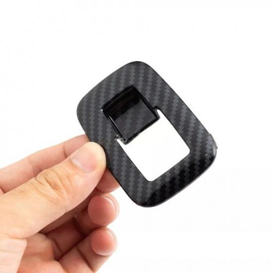 Carbon Fiber Door Window Switch Panel Cover Trims For -2024 Ram 1500