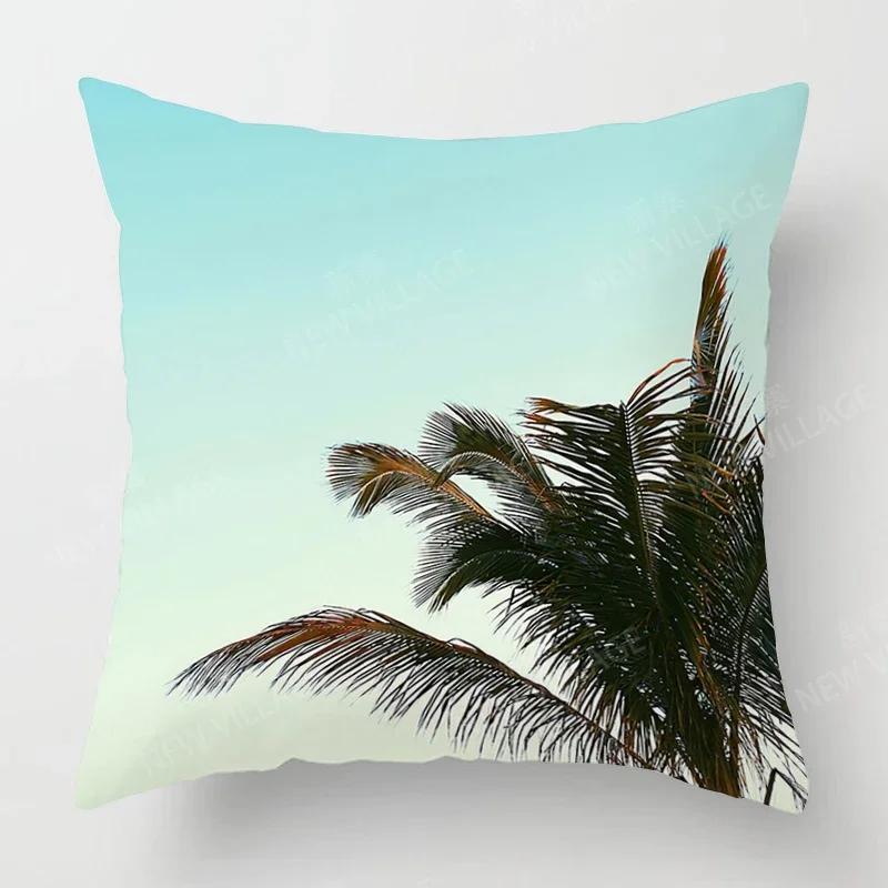 

Скандинавский осенний домашний декор осенняя наволочка диванная наволочка современный 45x45см 45*45 50x50см 60x60 40X40см растение зеленый лист 12x12Inch