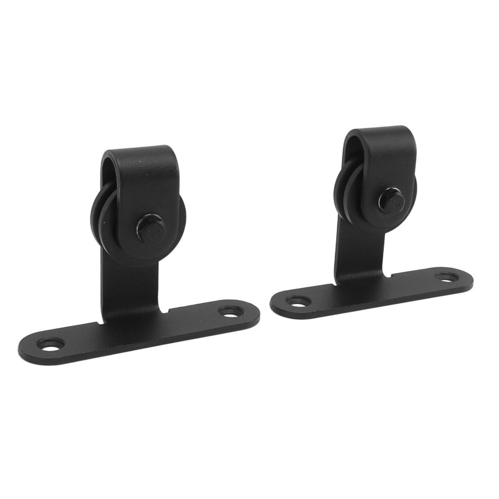 Mini Black Sliding Barn Door Hardware Roller Set Barn Door Lift Rail Accessories for Cabinet