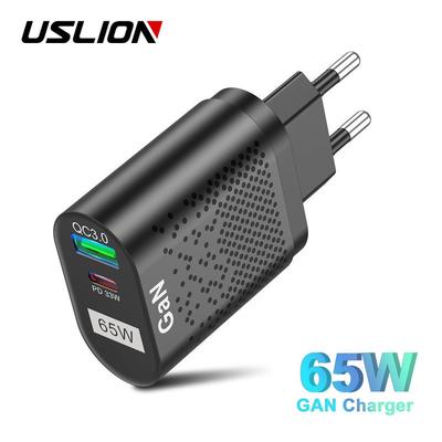 Adattatore di ricarica rapida USB-C PD 65W per MacBook Pro Laptop Tipo-C Caricatore rapido per iPhone 13 12 Pro Max iPad Huawei Xiaomi Samsung