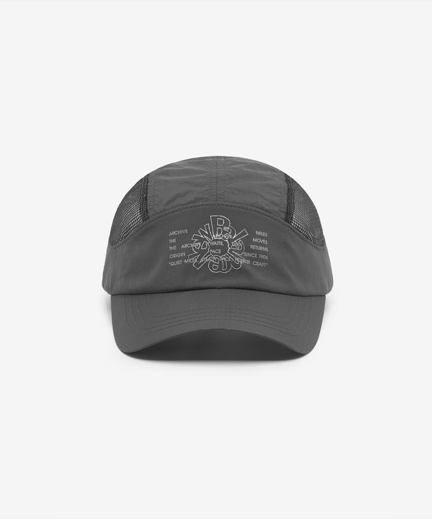 Nyuballanseu Nbgdgsa301 / Archive Pace Carry Air Mesh Cap (Charcoal)