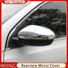 2Pcs Car Rear View Mirror Protection Cover Trim for Peugeot 2008 2016 -    2022 Side Mirror Covers Accessories