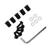 CNC Bolt Screw Kit Aluminum+plastic Black Fairing Screen Motorcycle