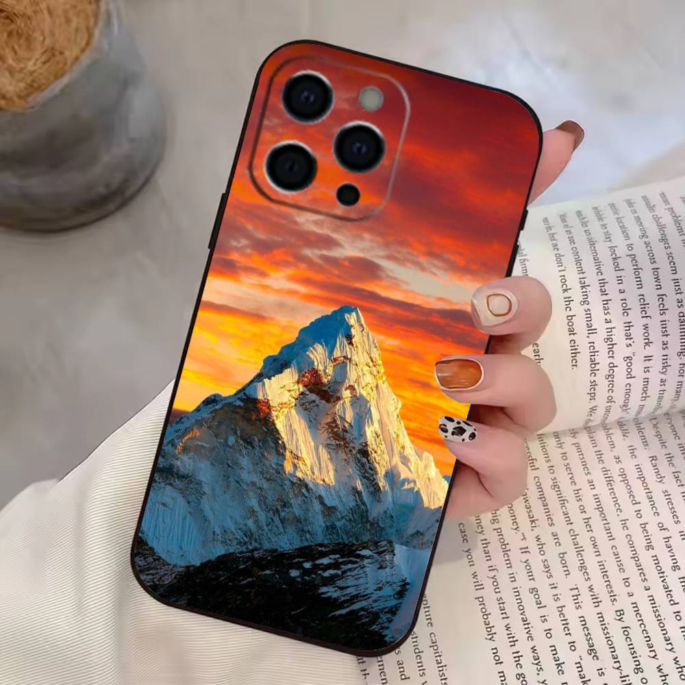Zermatt Matterhorn Swiss Mountain  Phone Case Silicone Soft For IPhone 17 16 15 14 13 12 11 X XR Plus Pro Max Plus