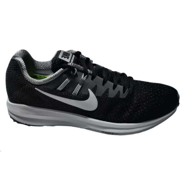 Nike Air Zoom Structure 20 Black Men Sneakers White-Cool-Grey-Wolf-Grey 849576-003