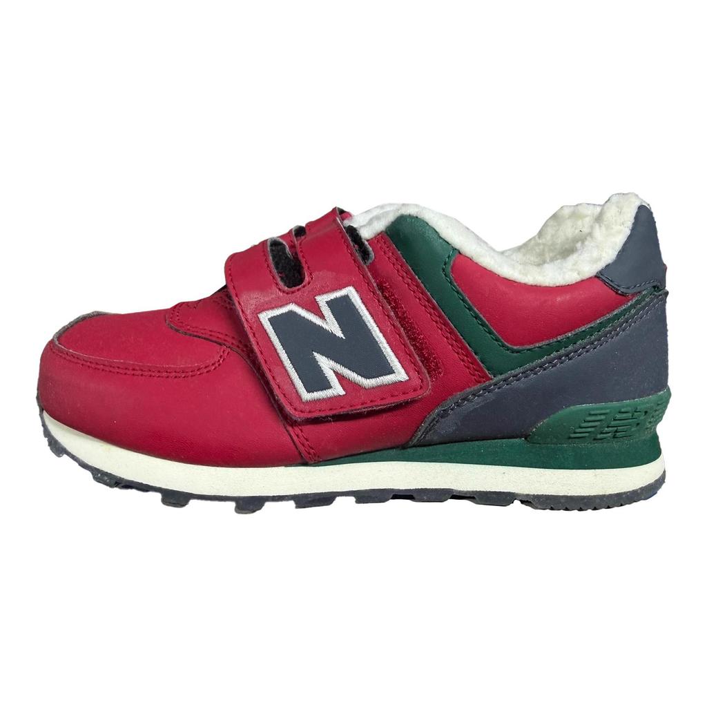 New Balance 574 Comfortable Soft Low Top Casual Shoes Kids sneakers Red KV574IFY