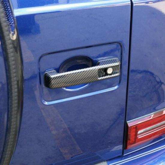 ABS Carbon Door Handle Cover Shell For 19-21 Benz G Class W463 G350 G400 G55 G63
