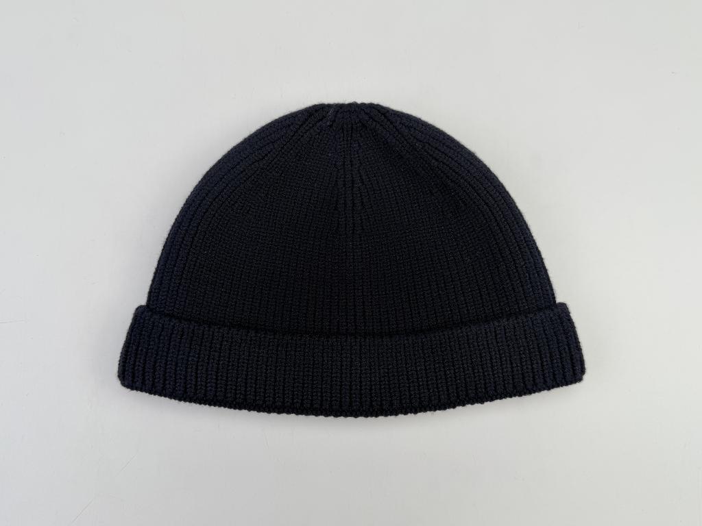 Core Spun Yarn Knitted Beanie Multi-color Short Breathable Unisex Adjustable Winter Hat