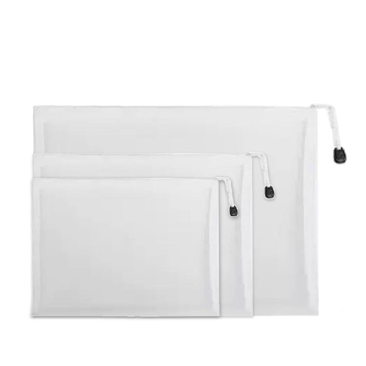 Mesh Sorting Pouches For Building Blocks Puzzle Zippered Closure Transparent Storage Solution For Small Toy