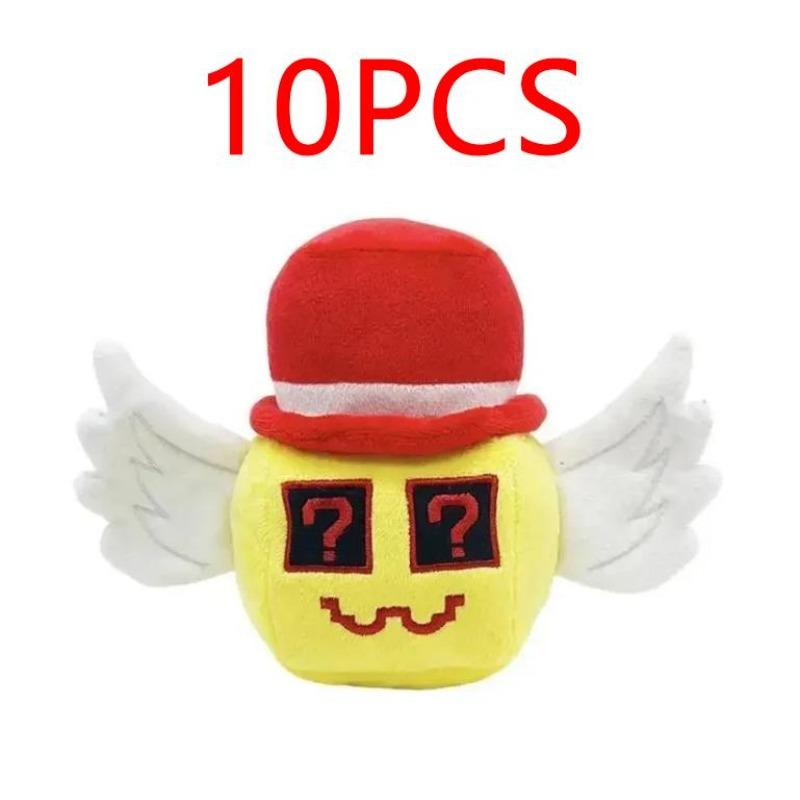 Steal A Brainrot Game Plush No 9 No 67 Funny Tongue Spitting Handheld Stuffed Digital Doll Soft Toy Gift