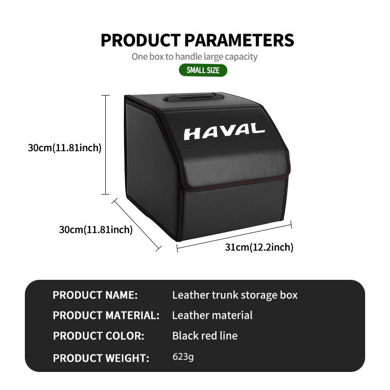 Große Kapazität Auto Aufbewahrungsbox Kofferraum Organizer Langlebig Faltbar Für Haval H6 F7 H9 H2 Jolion F7X F7H H5 H7 H2S H8 H3 H4 H1 F5