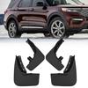 Wheel Fender Accessories Fitment: for Ford Explorer -2024 Black Splash Guards Mud Flaps PP Car Mud Flaps
