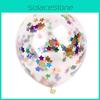 Eye-catching 12" Confetti Balloon Latex Helium Enhances Any Party With Colorful Charm