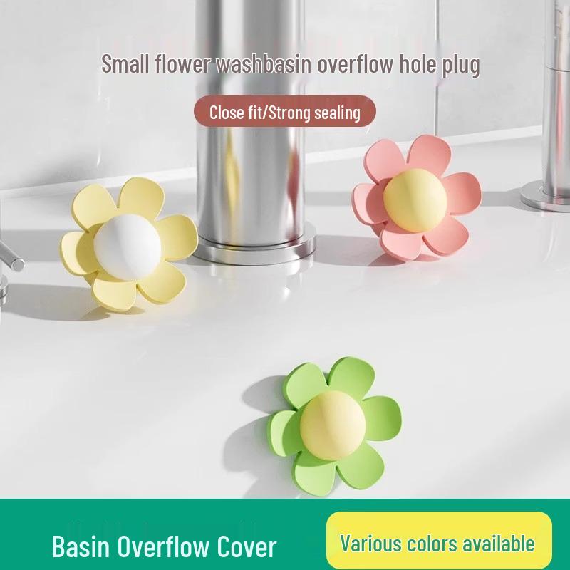 Newcomer 0.01: Silicone Washbasin Overflow Plug & Side Leak Cover