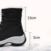 Damen Schneestiefel Winter Warme Plüschstiefel Dicke Sohle Plateau Wasserdichte Stiefeletten
