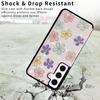 For Samsung Galaxy S26/S26 Pro Case Flower Leather TPU RFID Blocking Phone Cover Card Slots