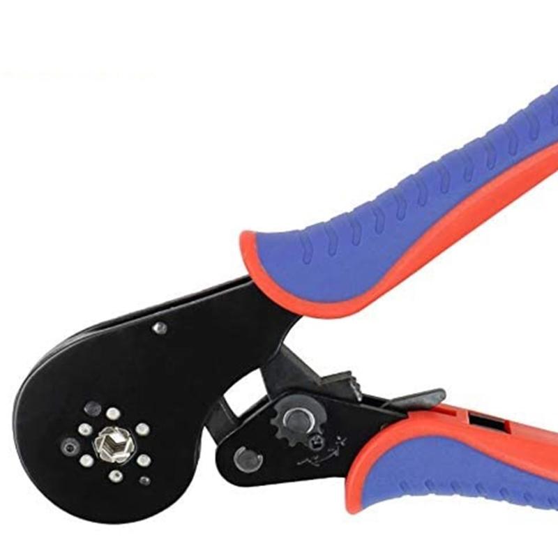 0.08-16mm² 16-6 Tubular Terminal Crimping Tools With 1200pcs/boxTerminals New Mini Pliers Precision Electrical Clamp Set