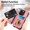 Anti-theft Wallet Finger Ring Holder Magnetic Flip Leather Case For iPhone 15 14Plus 13 12 11Pro XSMax /Samsung S23 S22 S21 S20 Ultra Plus A14 A54 A53