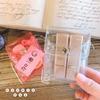 Fashion Pink With Keychain Transparent PVC Mini Comestic bag Coin purse Lipstick bag Key wallet