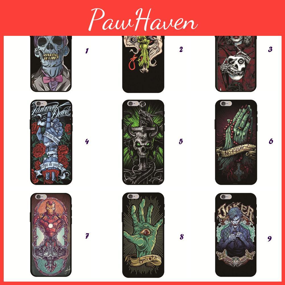 Horror Personality Creative Tpu Soft Silicone Mobile Cell Phone Case Iphone For