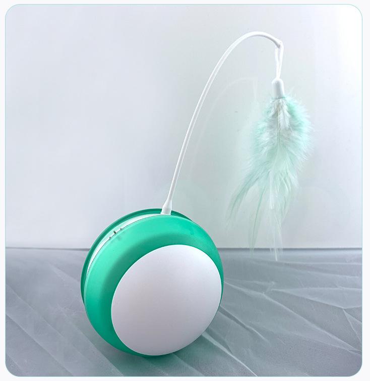 Rechargeable Electric Cat Toy: Automatic Self-Entertainment Teasing Ball