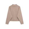  European and American style, new women's fashion, versatile, cross-border export soft stand-collar knitwear
