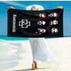 1pc Rammstein Heavy Metal Band Beach Towel,quick Drying Absorbent Beach Towel,outdoor Sports Swimming Beach towel,Soft and Comfortable Y73068