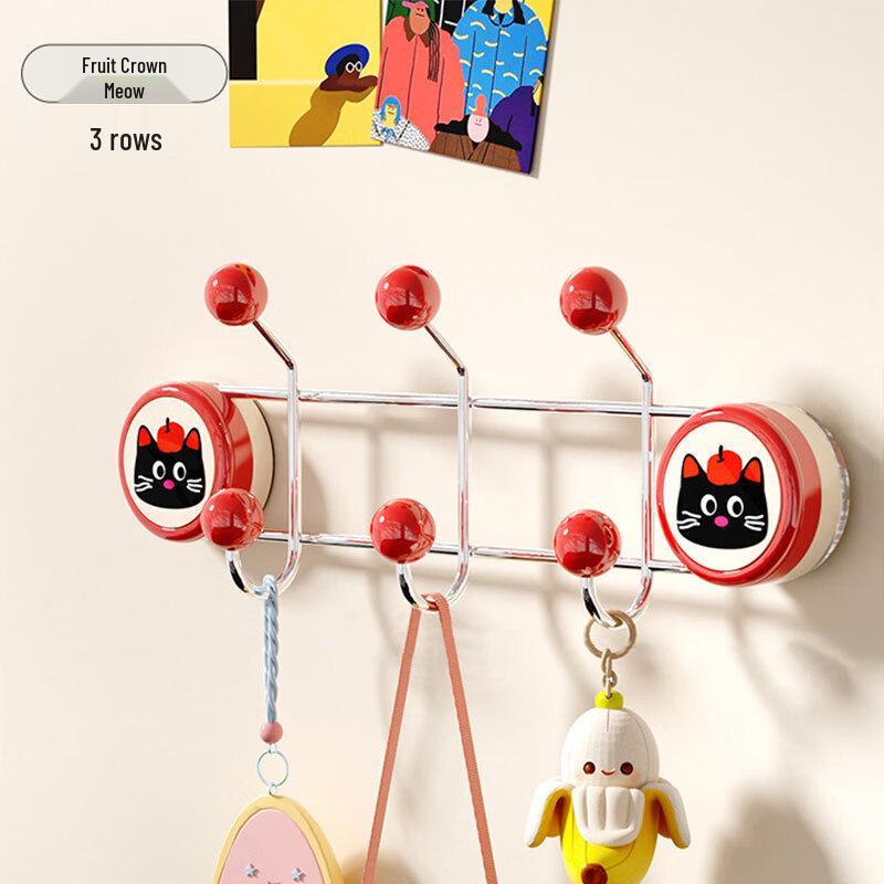 Kitchen Wall-Mounted Suction Cup Rag Holder