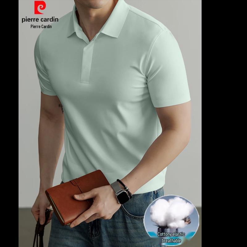 Pierre Cardin Men's Solid Slim Fit Polo Shirt