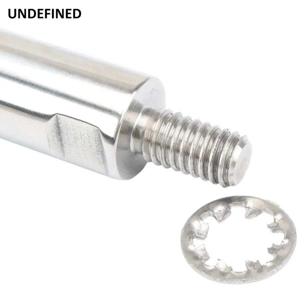 Motorcycle Rearview Mirror Riser Extenders Adapters Mount Screw Bolts Stainless For Honda Kawasaki Suzuki Yamaha MT FZ Universal