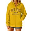 Womens Hoodies Fall Game Day Sweatshirts  Casual Long Sleeve Loose Coat Fall Hoodie Sweatshirt