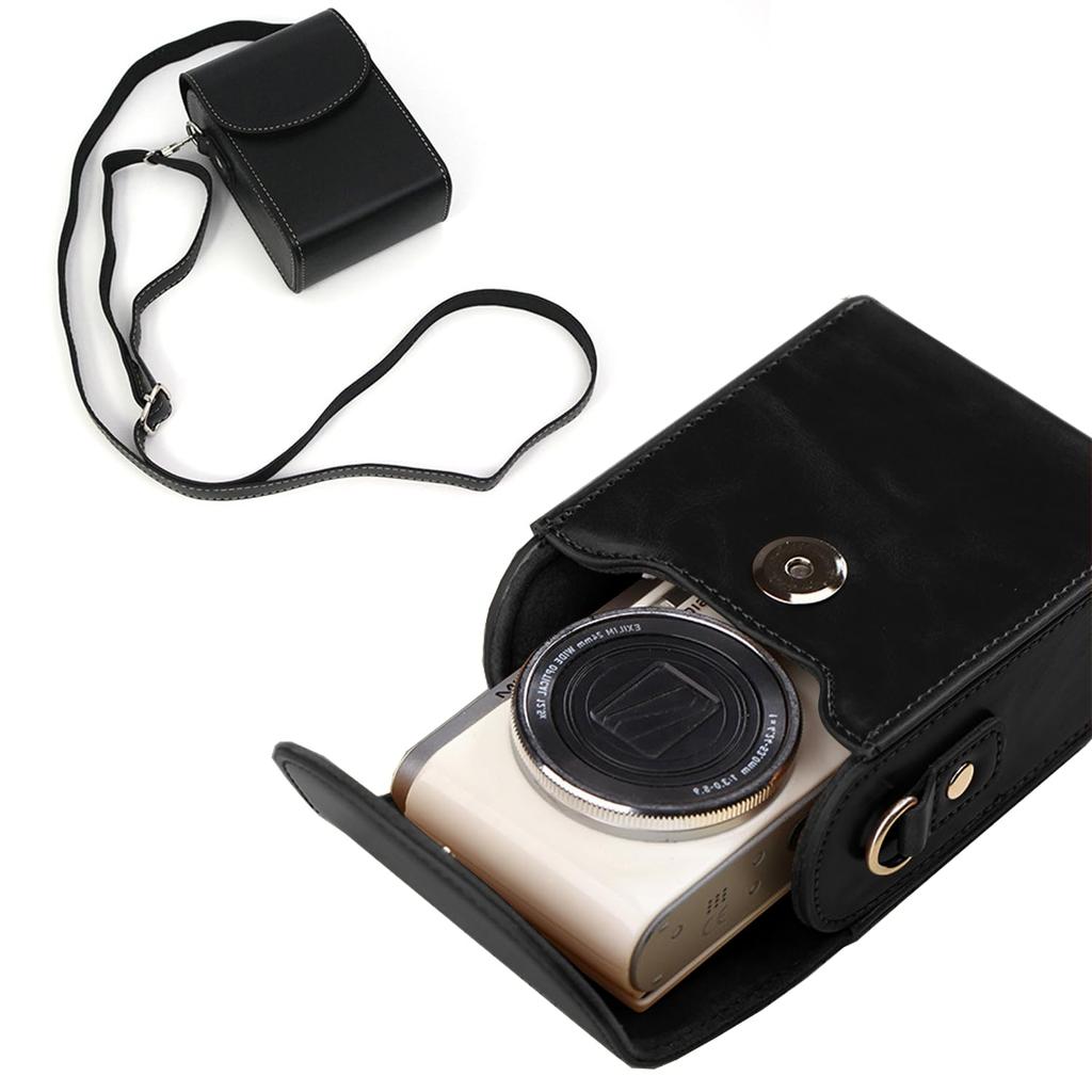 NOUKAJU Case, Cover, Camera Bag, Storage Bag for KODAK PIXPRO FZ55. Drop-proof, Scratch-resistant, Shockproof, and Dustproof. (Black)