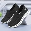 Pánské letní ležérní tenisky protiskluzové prodyšné pletené vycházkové boty nízké lehké mokasíny pracovní obuv pro muže pohodlné běžecké boty