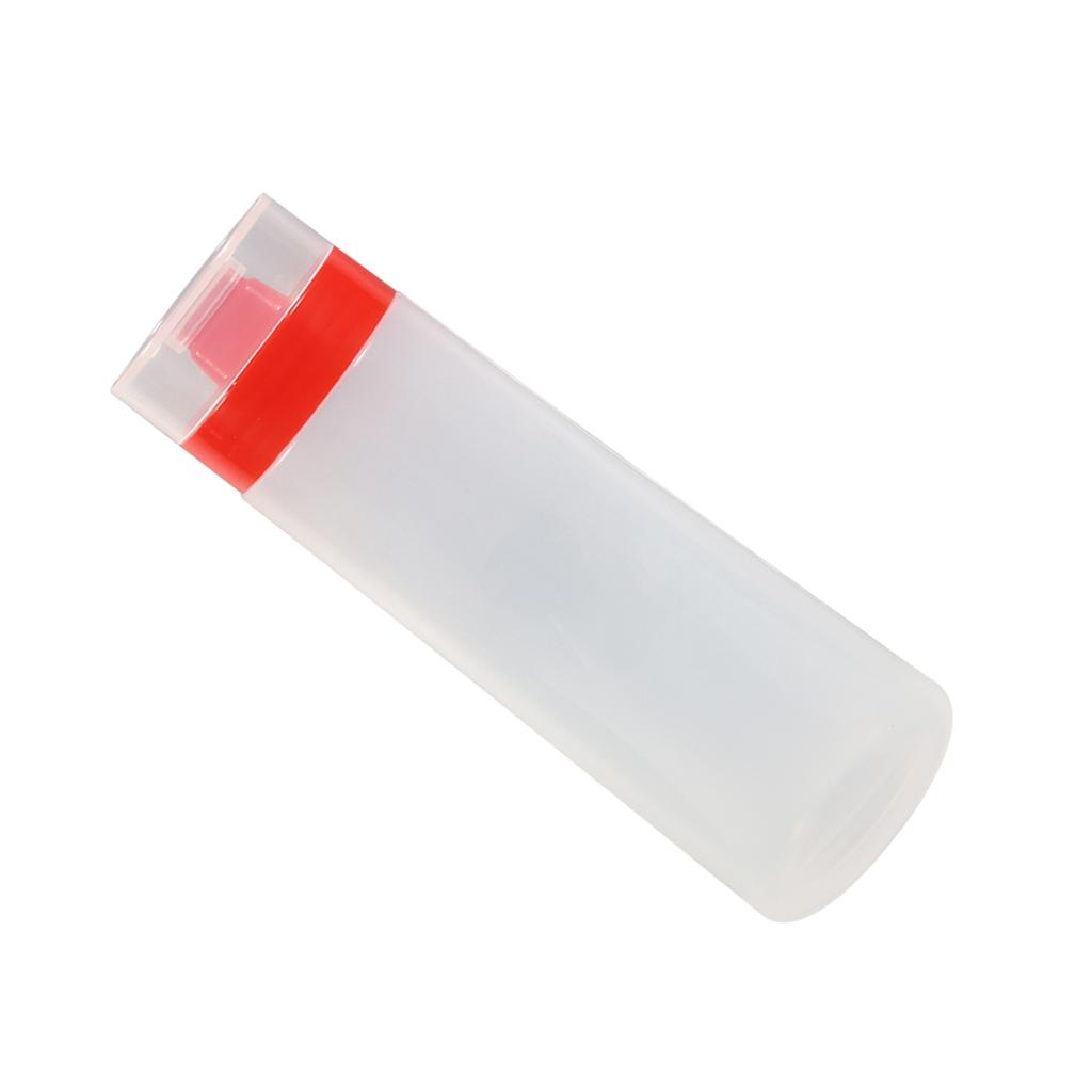 4‑Hole Squeeze Type Sauce Bottle Safe Resin For Ketchup Jam Mayonnaise Olive Oil Yellow/Red