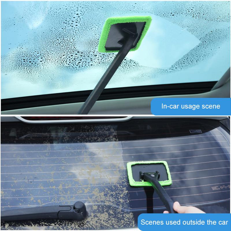 Car Window Cleaner Brush Kit Windshield Cleaning Wash Car Tool For Volkswagen B6 B7 B5 Golf Polo Tiguan Passat EOS Scirocco Jetta MK6 Octavia