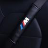 Car Seat Belt Covers Safety Pad Cushion Protector For BMW M Power X1 e84 X3 f25 X5 e53 x6 e71 ix3 i3 320i 330d M4 1 3 5 Series RW7