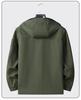 Men's Durable Camouflage Workwear Set - Hooded Outdoor Climbing Suit for Spring & Autumn