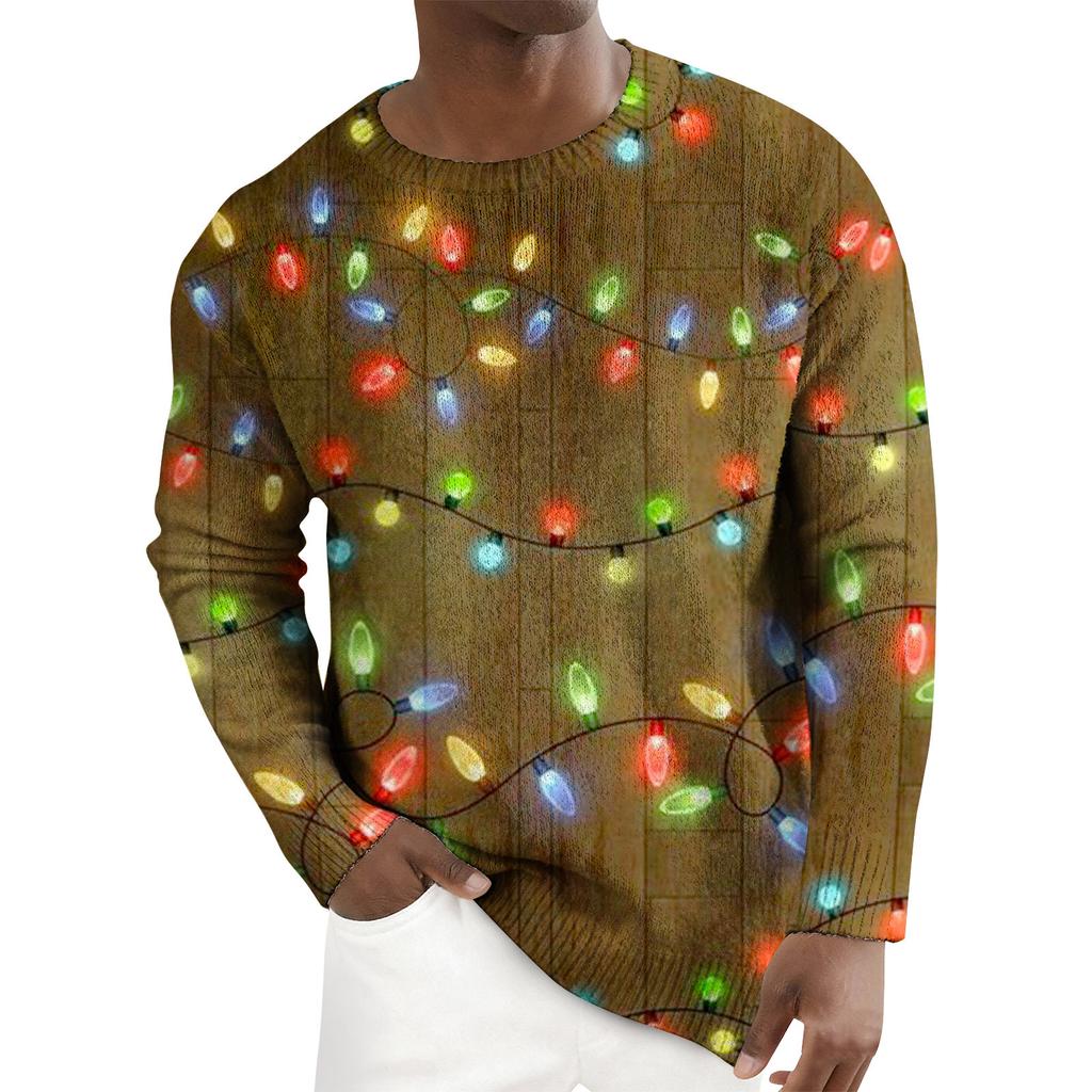 GPB-DDMTT01 Imitation Mink Pullover Sweater 3D Printing Universal for Men and Women