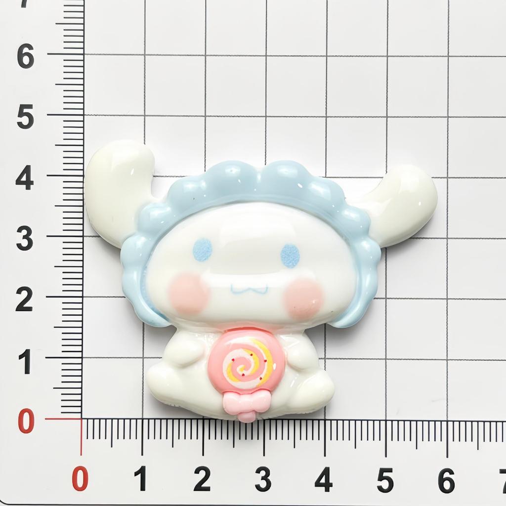 Sanrio Cartoon Food Toys Resin Accessories for DIY Hair Clips and Phone Ornaments